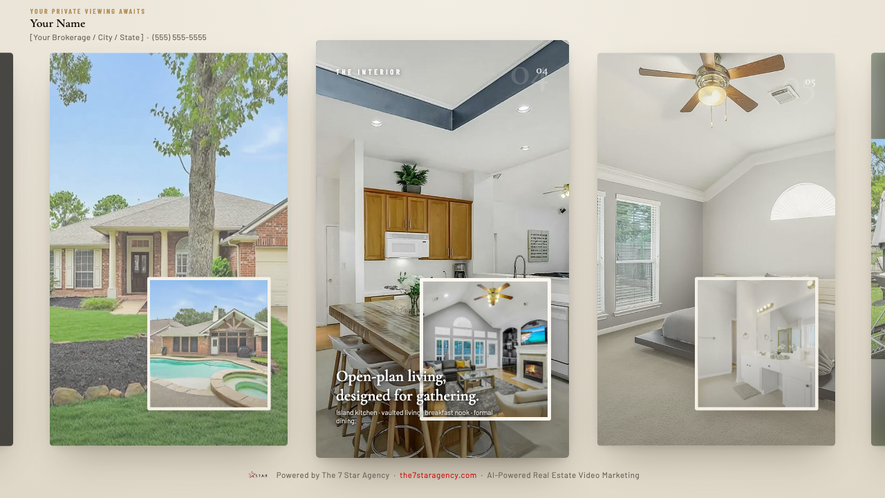 Animated Digital Brochure example