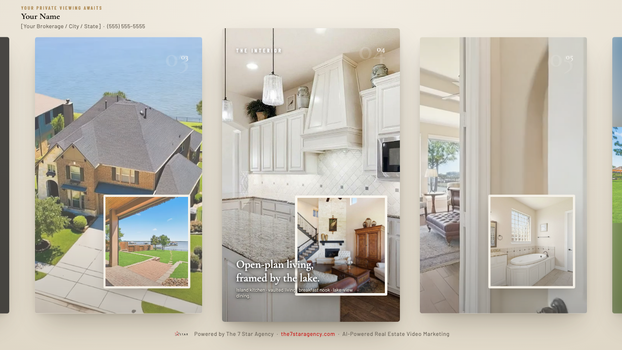 Animated Digital Brochure example